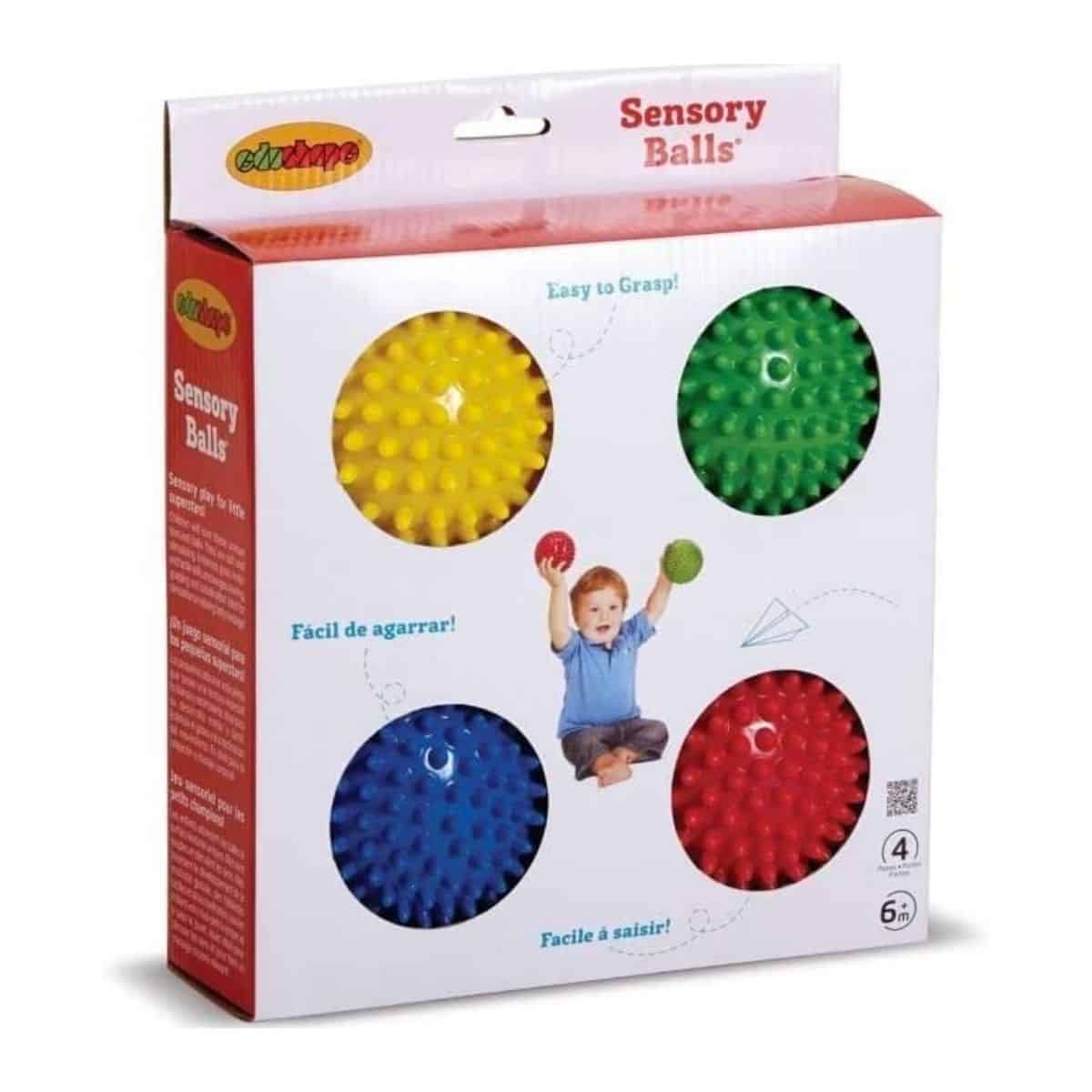 Balles sensorielles de couleurs