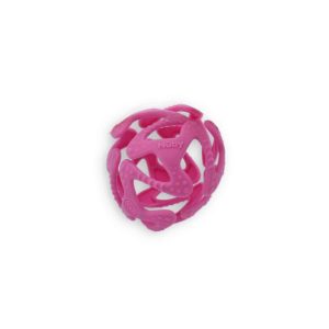 balle souple en silicone rose