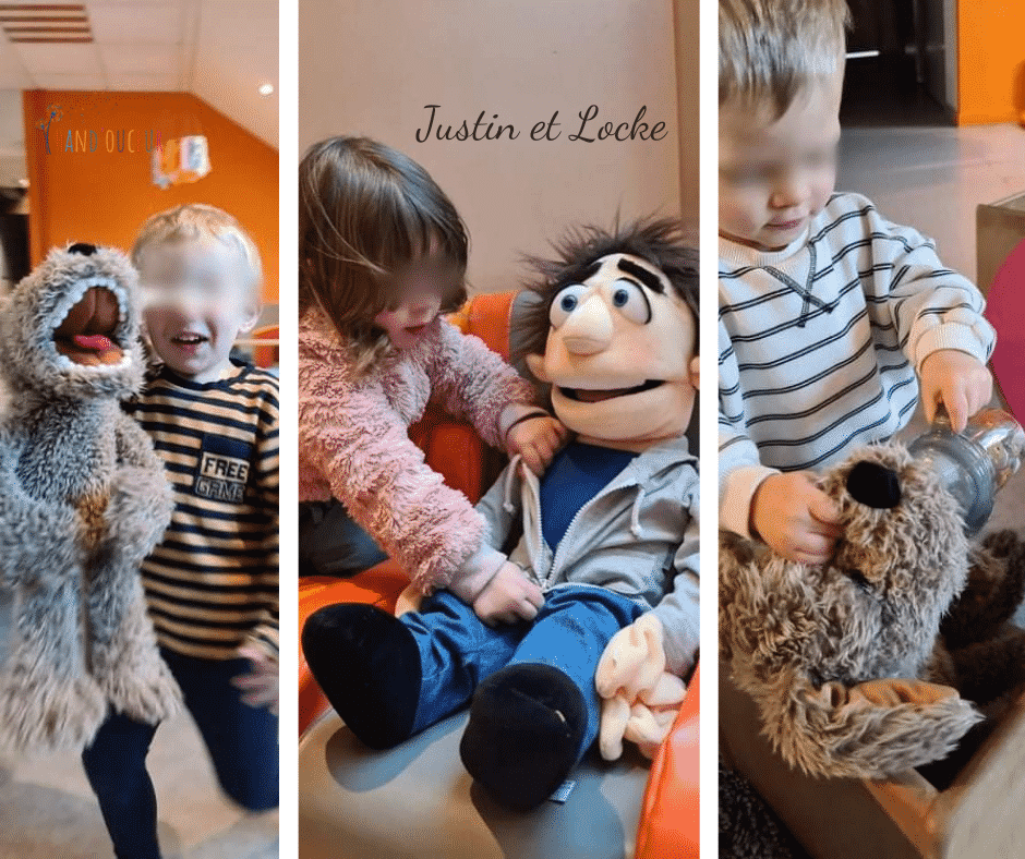 Peluche Jeffy Puppet, Peluche Jeffy Hand Puppet, cadeau pour enfants adultes