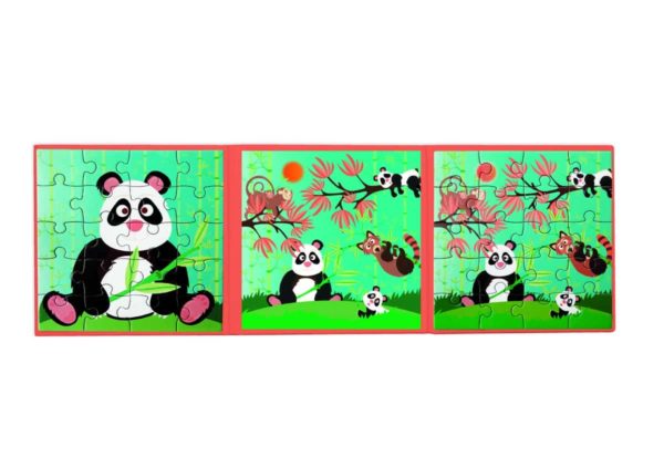 Livre puzzles magnetiques panda4